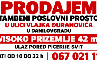 poslovni prostror danilovgrad